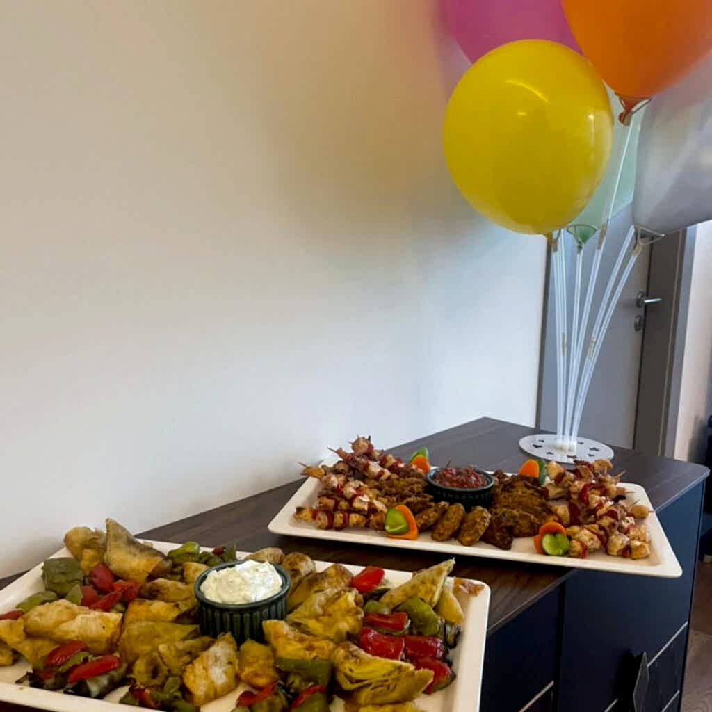 sıcak yemek sıcak finger food menü