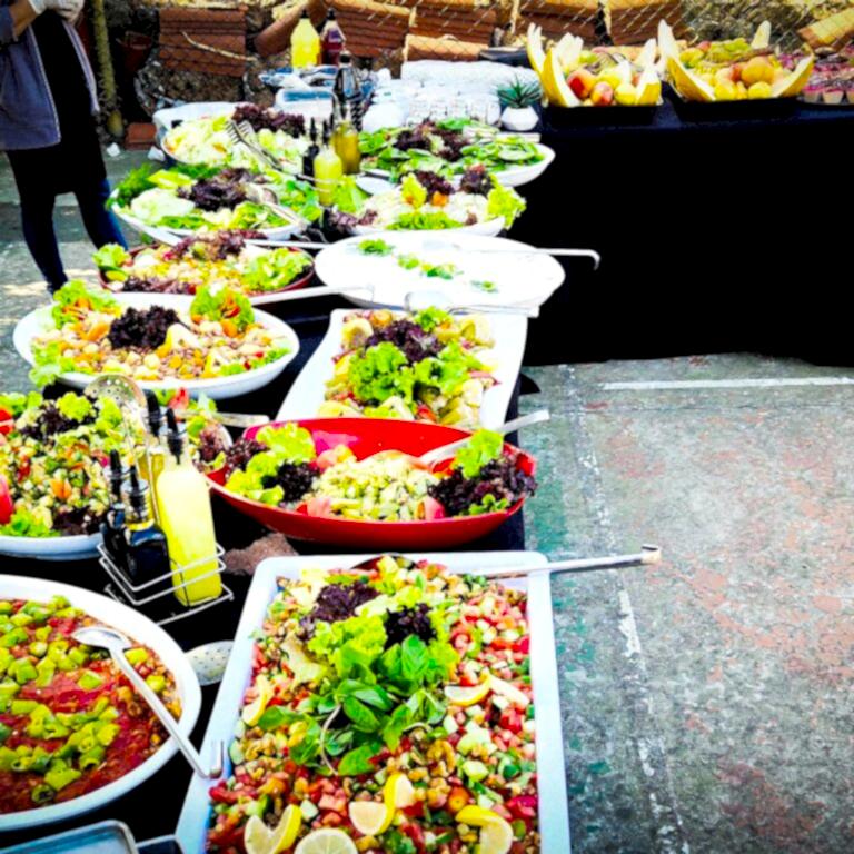 Açık Büfe Kahvaltı Sunumu Catering