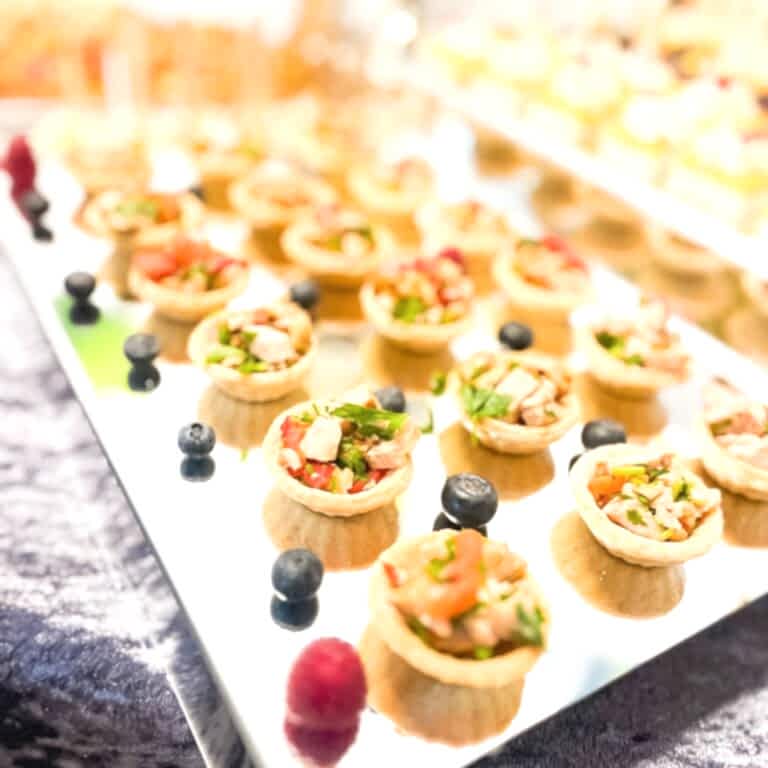 A kalite tartolet sunumu